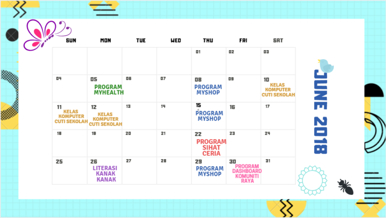 june planner