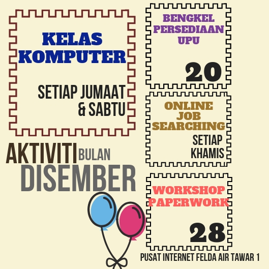 pelan aktiviti disember