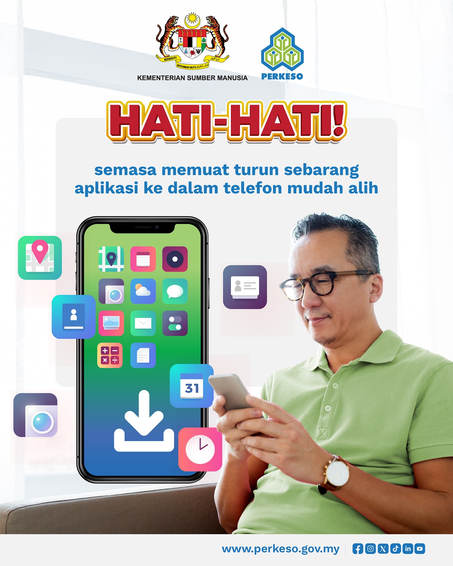 HATI-HATI MEMUAT TURUN APLIKASI
