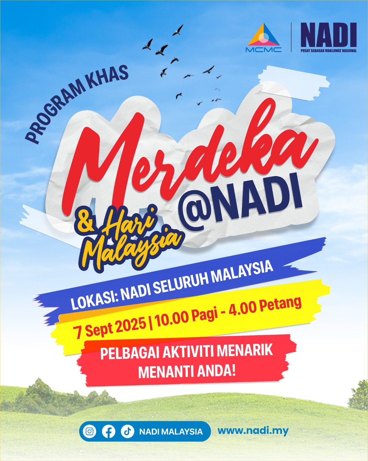 PROGRAM KHAS MERDEKA & HARI MALAYSIA @ NADI